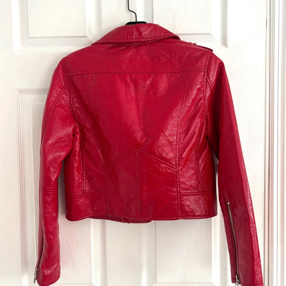 Blank NYC red moto jacket - Picture 7 of 13